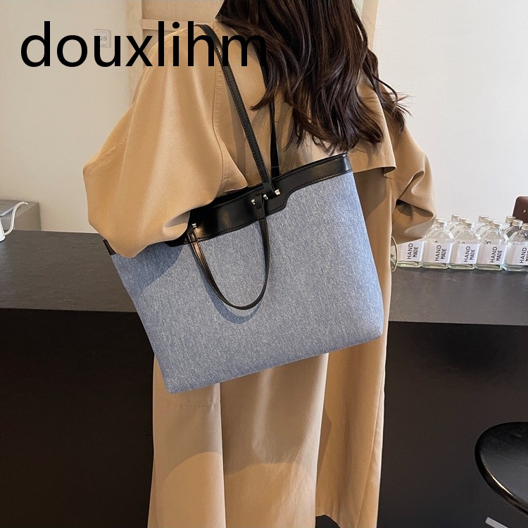 New High-quality Genuine Leather Women's Crocodile Pattern Large Capacity Bag Shoulder Bag Handbag