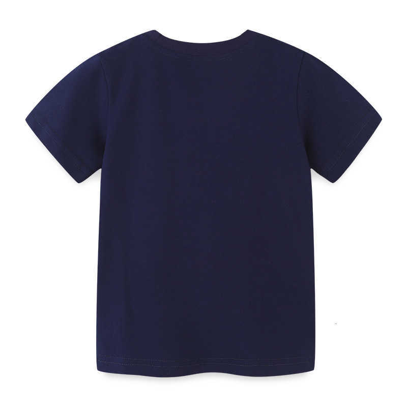 Summer new children's T-shirt boys' short sleeved T-shirt cartoon round neck baby bottoming shirt
