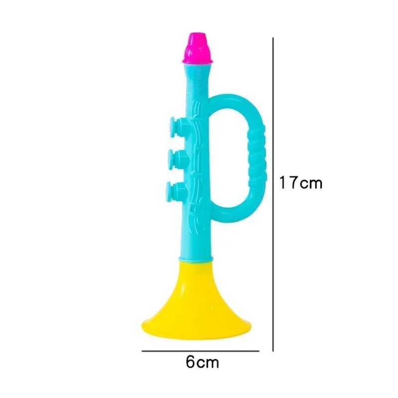 1PC Baby Music Toys Early Montessori Education Toy Colorful Children Musical Instruments for Kids Trumpet Random Color Fun Gifts C250913