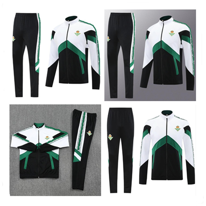 25/26 Real Betis Soccer jacket half Tracksuit man kids kit football 2025 2026 Real Betis training suit jogging Survetement 66