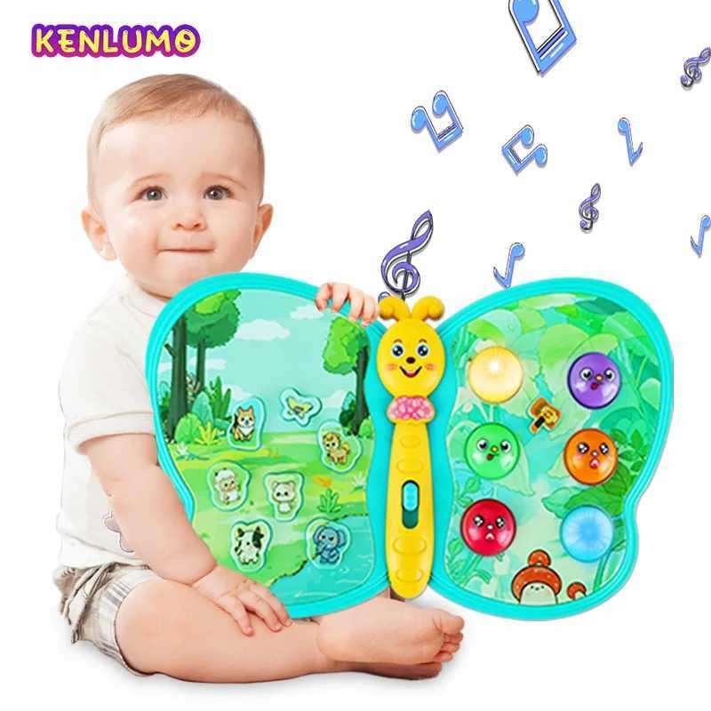 KENLUMO Interactive Musical Butterfly Toy for ToddlersAnimal SoundsGameFlash LightEarly Educational1 Year Old BoyGirl 12M C250913