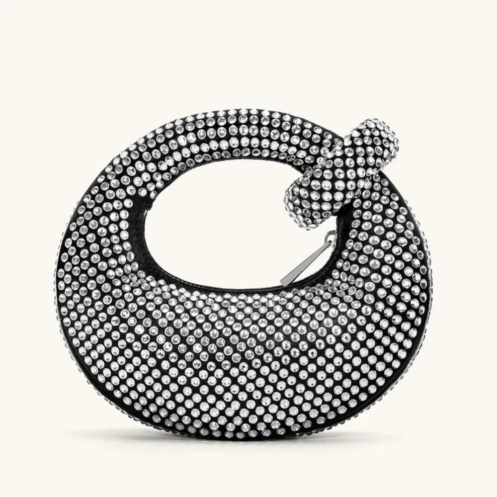 JW PEI Abacus Artificial Crystal Mini Top Handle Bag L250912
