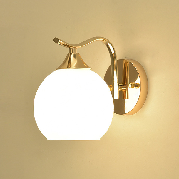 The new bedside wall lamp is a simple and modern led background light for the bedroom and living room- QJ
