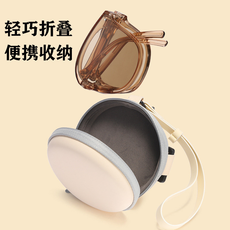 Photochromic Blue Light Blocking Foldable Sunglasses UV400 Gradient Lens Unisex Office Driving