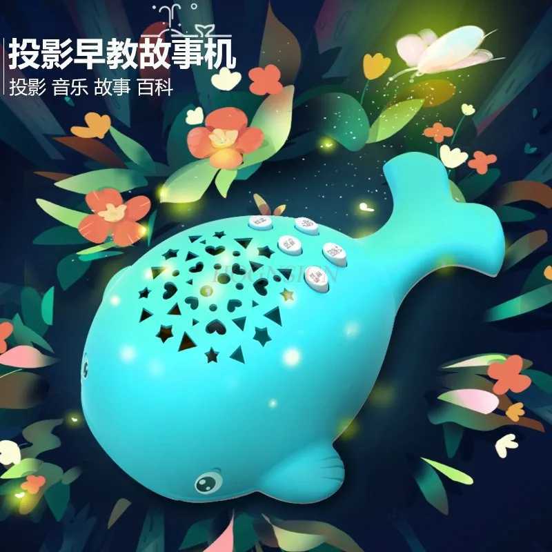 Baby Comfort Small Aircraft Childrens Toys Puzzle Early Education Light Projection Story Machine Music C250913