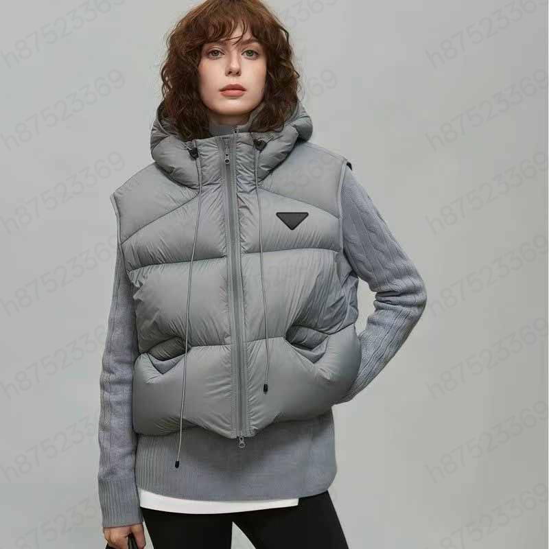 Womens Vests Puffy Jacket Sleeveless Woman Jackets Designer Coat Matte Slim Outwears Coats designer vest designer jacket women puffer vest women apparel coat