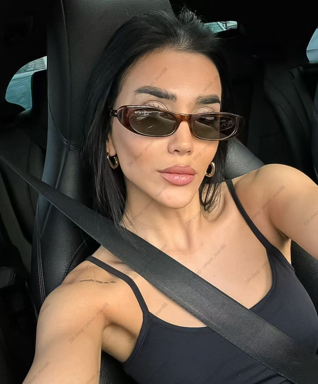 yslsunglass yslly yslsunglasse Designers sunglasses fashion polarized sunglasses luxury men women Goggle Retro square Casual eyeglasses 61615