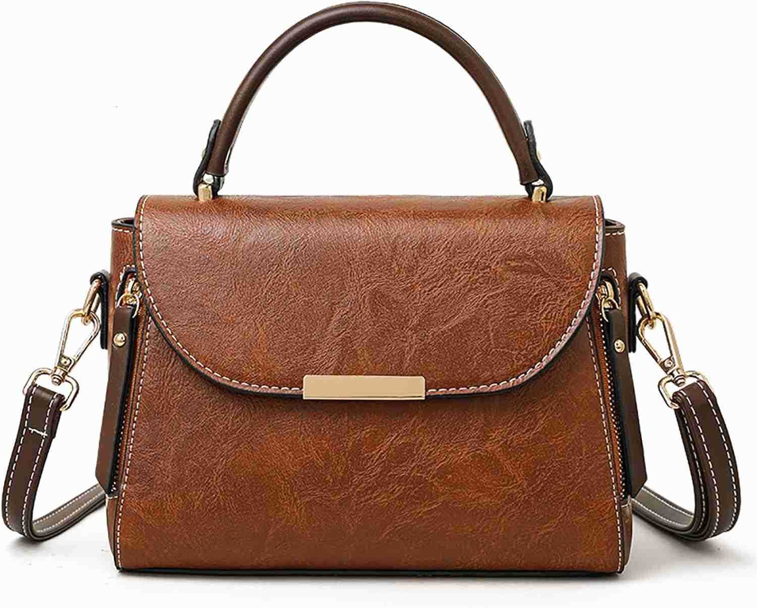 Small Satchel Purses for Women with Top Handle Womens Crossbody Shoulder HandbagsW250913