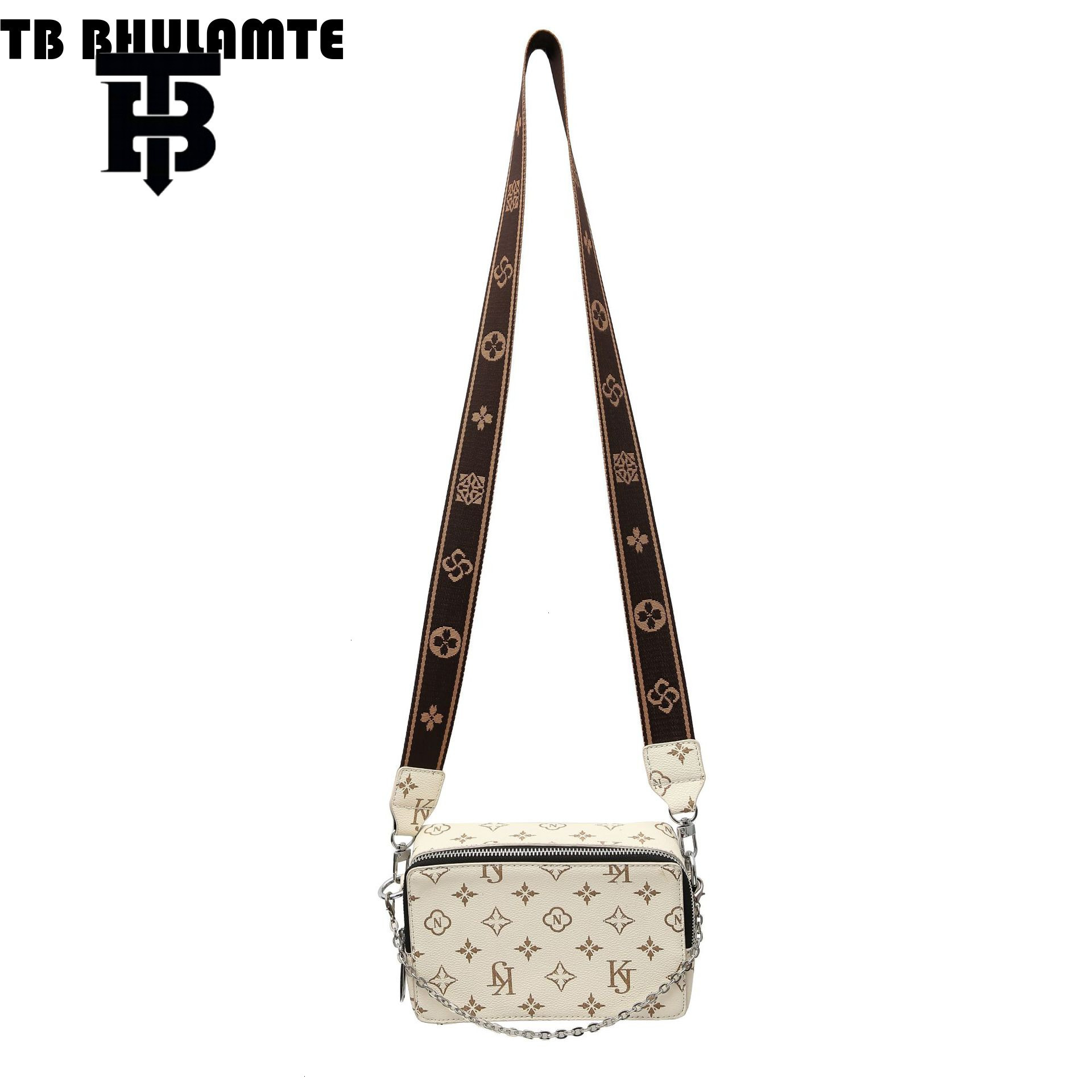 TB BHULAMTE Designer Bag Men's Crossbody Luxury Bag Bag High-end New Leather Luxury Bag Vintage Shoulder Bag Ins Trend Brand Bag Women Chain Smal