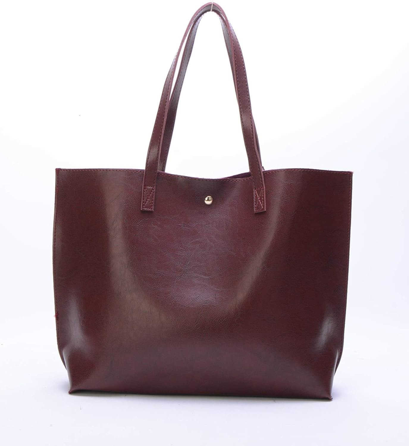 Women Tote Bags Top Handle Satchel Handbags PU Faux Leather Tote Bag with Tassel Shoulder PurseW250913