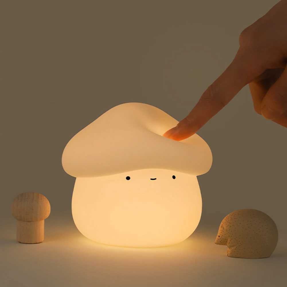 Pumpkin Halloween Led Night Light Ghost Panda Silicone Sleep Lamp Portable USB Rechargeable Nursery Bedroom Bedside Lamp C251122