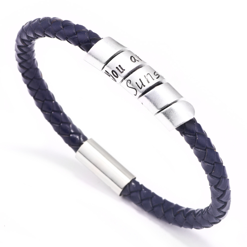 Magnetic Clasp Father's Day Gift Men's Bracelet Versatile High-End Feel Jewelry ddmymoon