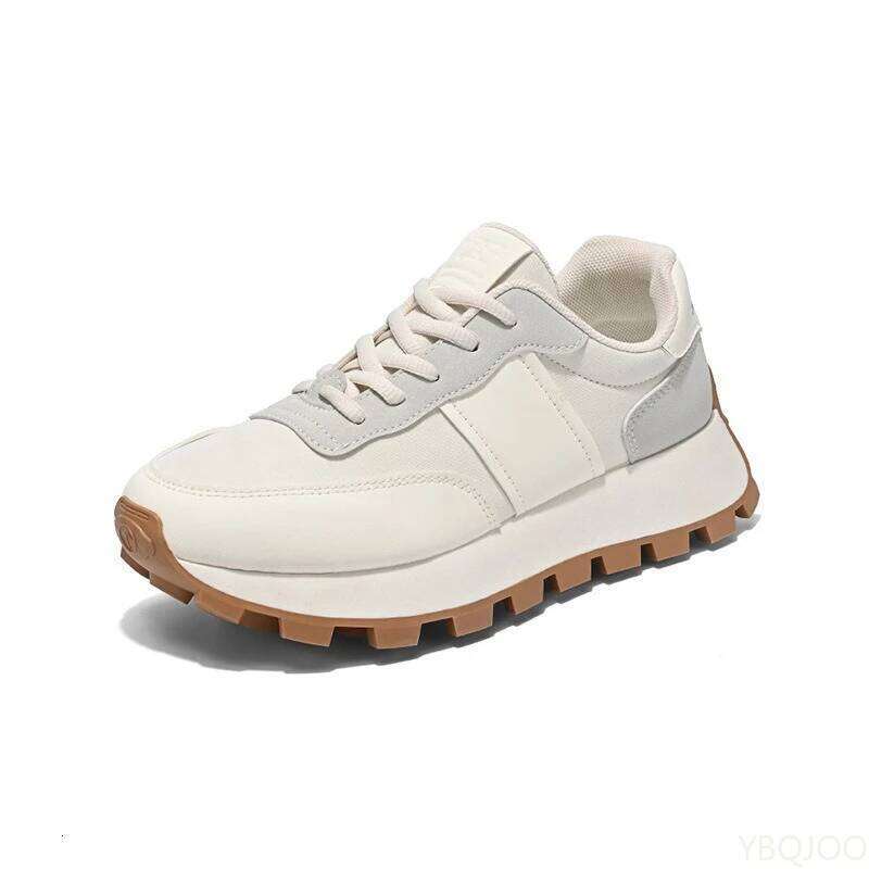 Autumn new breathable running students height increasing casual simple comfortable non slip wear-resistant women's shoes