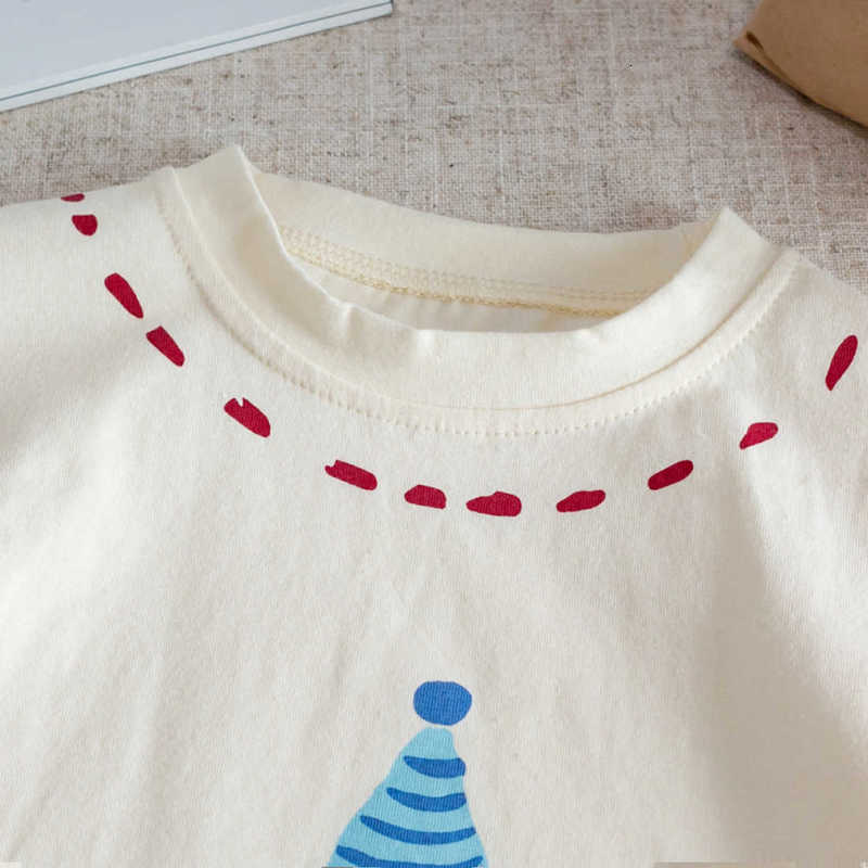 Girls' Short Sleeve T-Shirt Children's Summer Wear 2025 New Stylish Beautiful Super Cute Girl's Top Cartoon Base Shirt