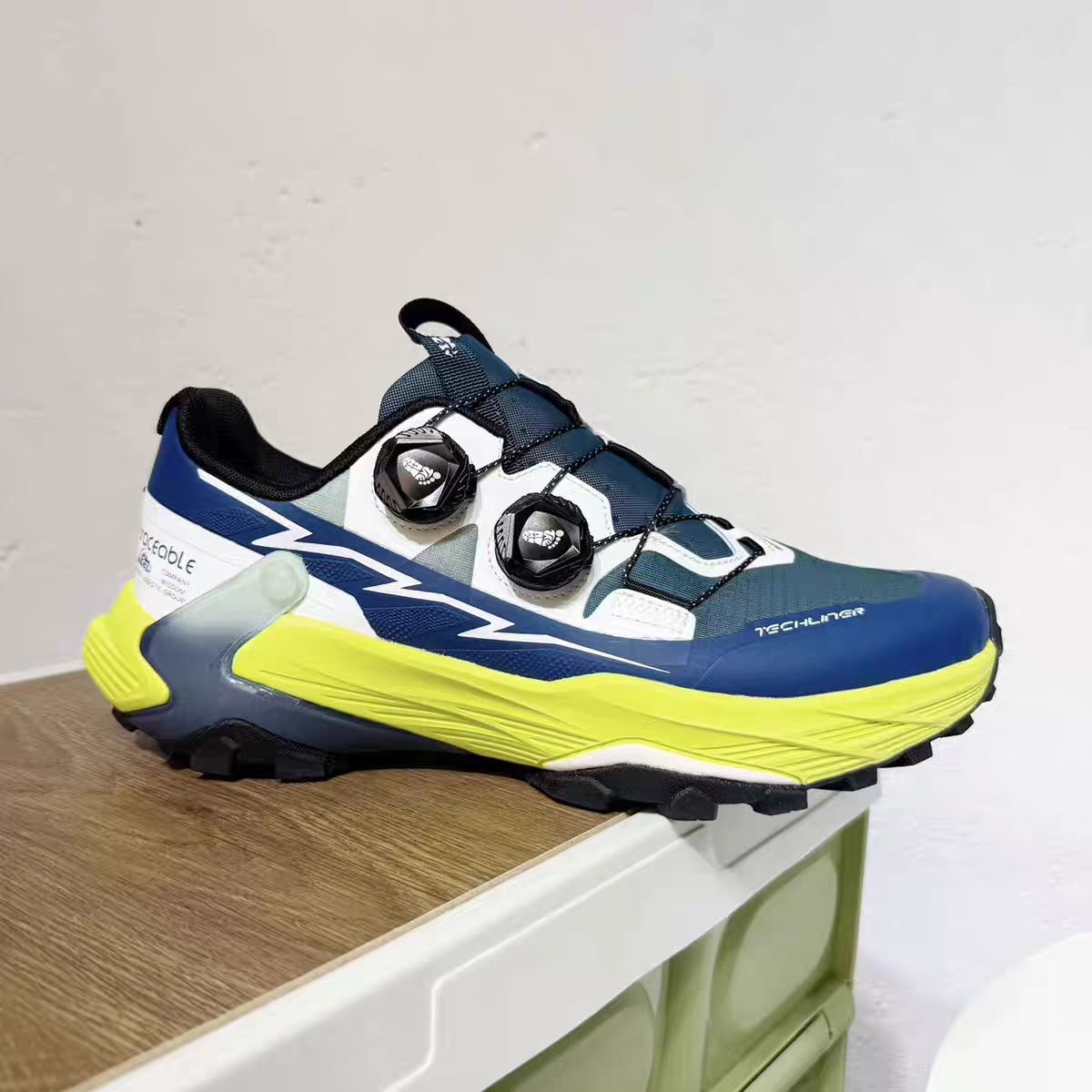 traceable High-end Foreign Trade Shoe for Men, Wear-reitant, Lightweight, Non-lip, Cuhioned, Comfortable, Double Buckle, Outdoor Hiking, Trekking, Tra