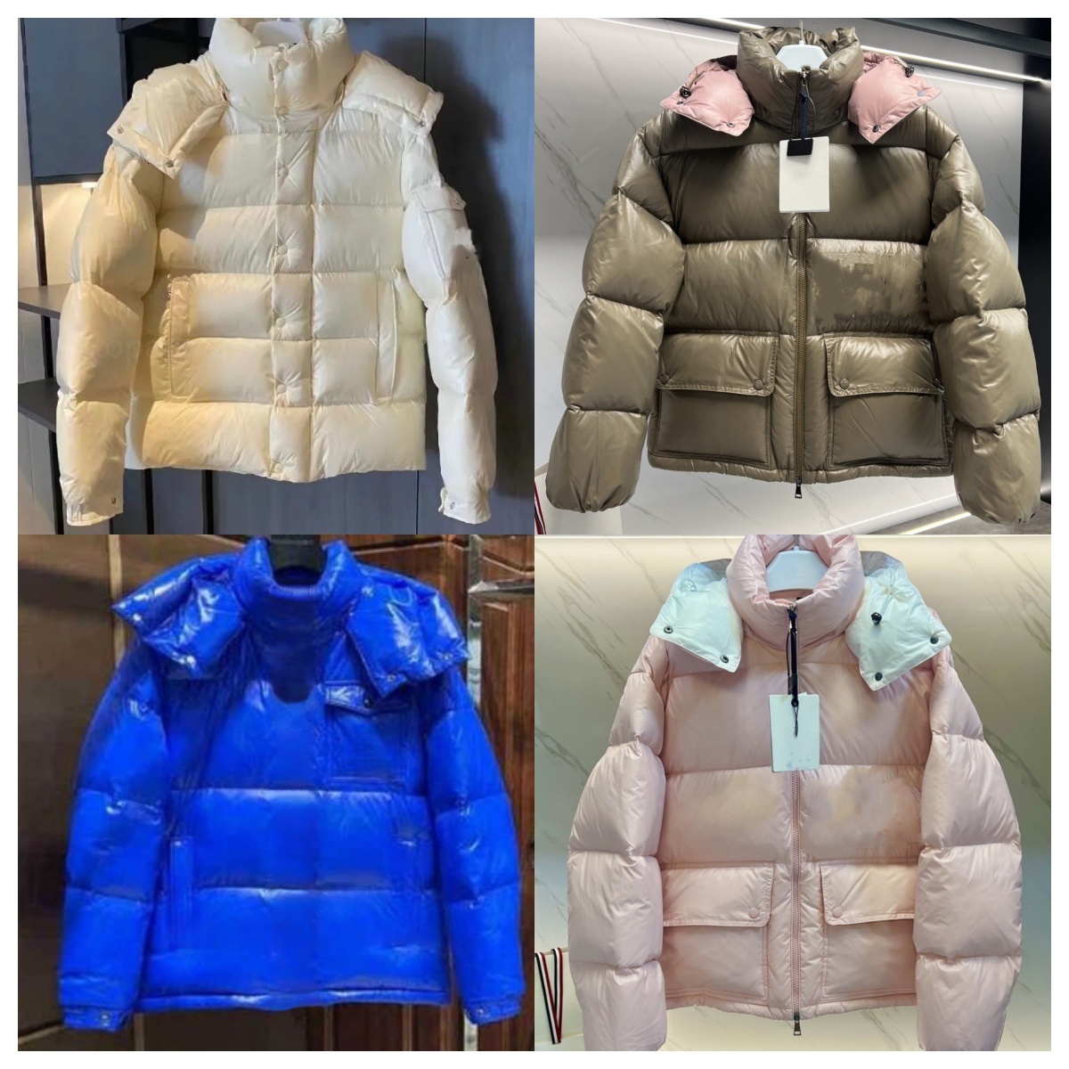 higher quality 2025 puffer jacket winter jacket mens coats designer men down jacket doudoune homme womens jackets Embroidered Badge Stand Collar down puffer jac