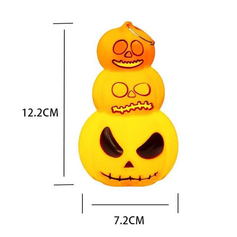 Halloween Pumpkin Night Lamp Lantern Handheld Halloween Pumpkin Pile Ornament Lamp Party Prop Lantern Halloween Night Lights C250913
