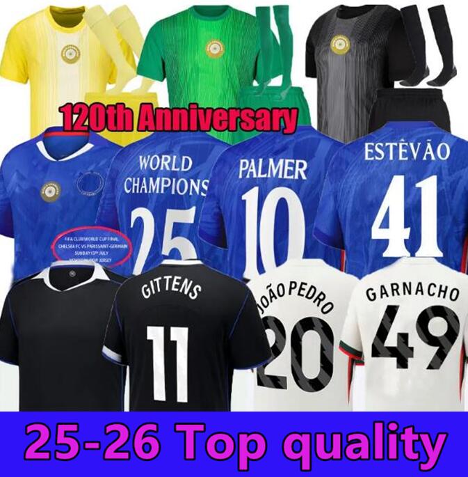 2025 2026 Soccer Jerseys Football Shirts Kits Enzo Nkunku Palmer Mudryk Sancho Caicedo Disasi James Sterling Nkunku ChelseaS Jackson Fans Player Version