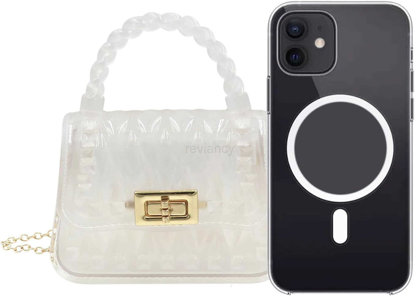 Mini Jelly Purse Little Girls Clear Crossbody Purse Cute Princess Handbag Top Handle Shoulder BagW250913