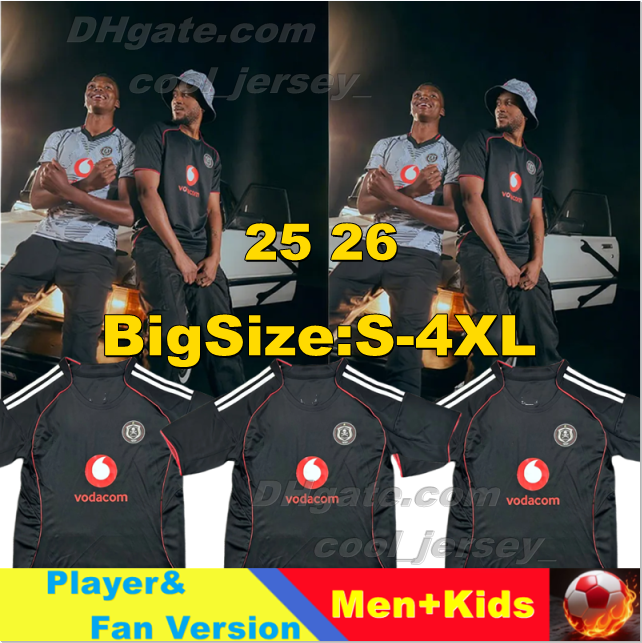 25 26 Orlando Pirates Soccer Jerseys MABASA MOFOKENG MASWANGANYI DLAMINI 2025 2026 SHANDU RADIOPANE NKOTA MAKGOPA KIMVUIDI Football Shirts CHAINE Men Uniforms