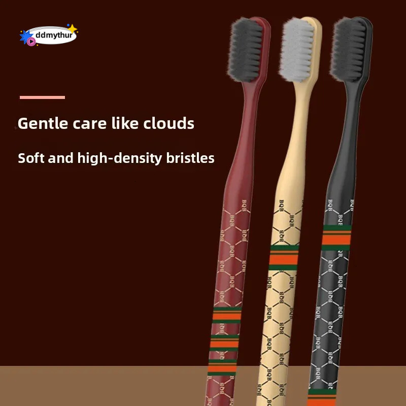 6-Pack Carded Private Domain Community Group Buy Points designer Redemption Soft Bristle Toothbrush ddmythur ddmythur