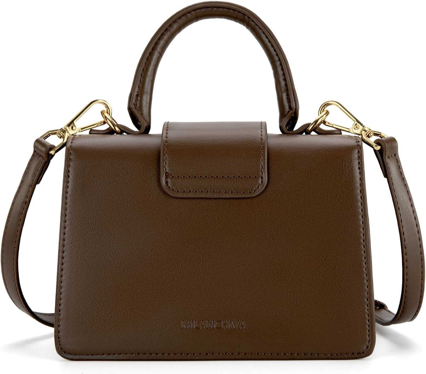 Small Top Handle Purses for Women Mini Satchel Crossbody Bag Elegant Square BagW250913