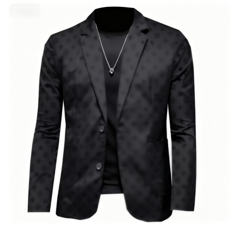 Designer Man Suit Blazer Homme Jackets Black Business Slim blazers Men Casual Coats Spring Breathable Print suits Tops