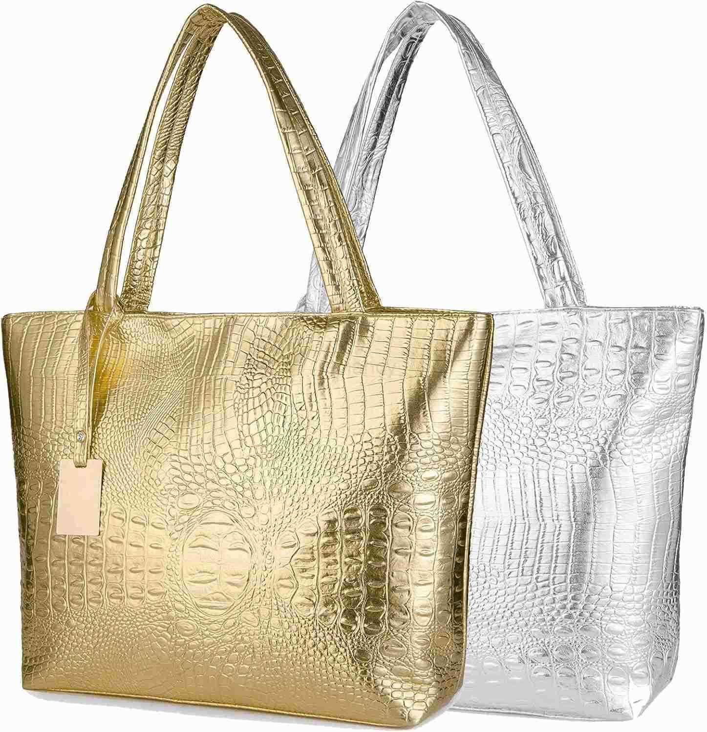 Purse and Handbag for Women Crocodile Satchel Large Shoulder Tote Bag WalletsW250913