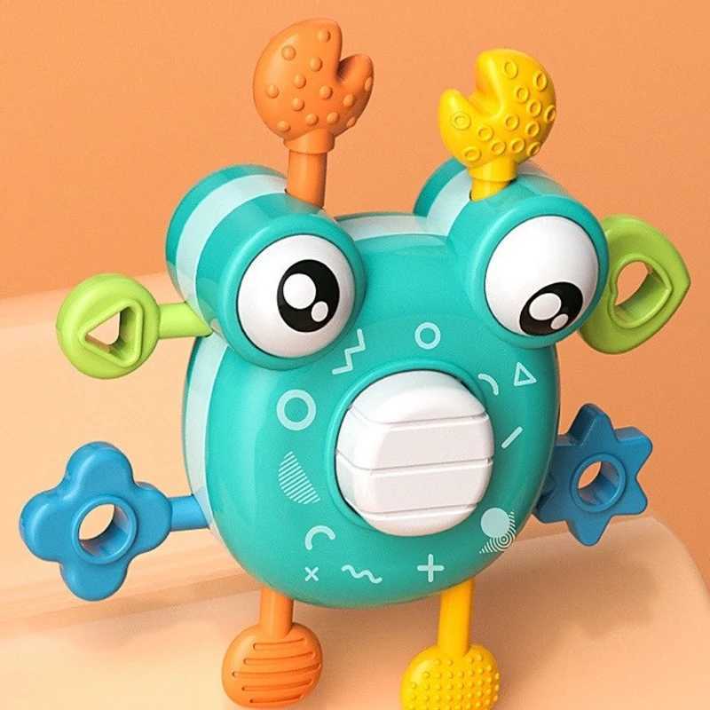 New Fun Baby Finger Exercise Game Newborn Baby Rattles Mobiles Hanging Bell Early Education Toys 024 Months For Children Gifts C250913