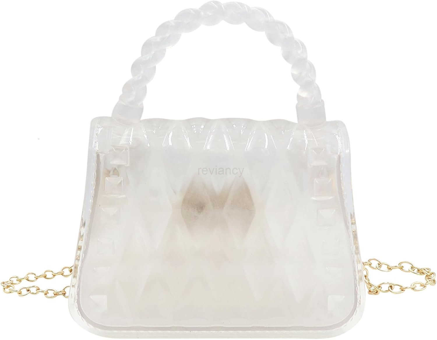 Mini Jelly Purse Little Girls Clear Crossbody Purse Cute Princess Handbag Top Handle Shoulder BagW250913