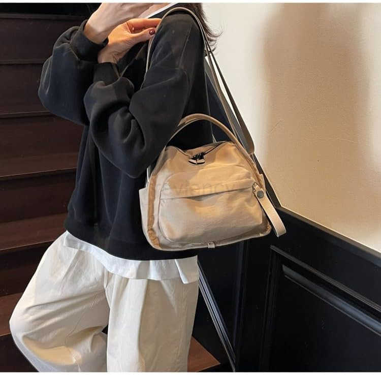 Crossbody Bags for Women Lightweight Shoulder Handbag Top Handle Satchel Bag Small Diaper Bag ToteW250913