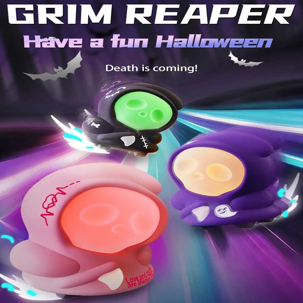 Halloween Ghost Grim Reaper Flickering Halloween Night Light 3D LED Small Campfire Light For Indoor Halloween Decorations C250913