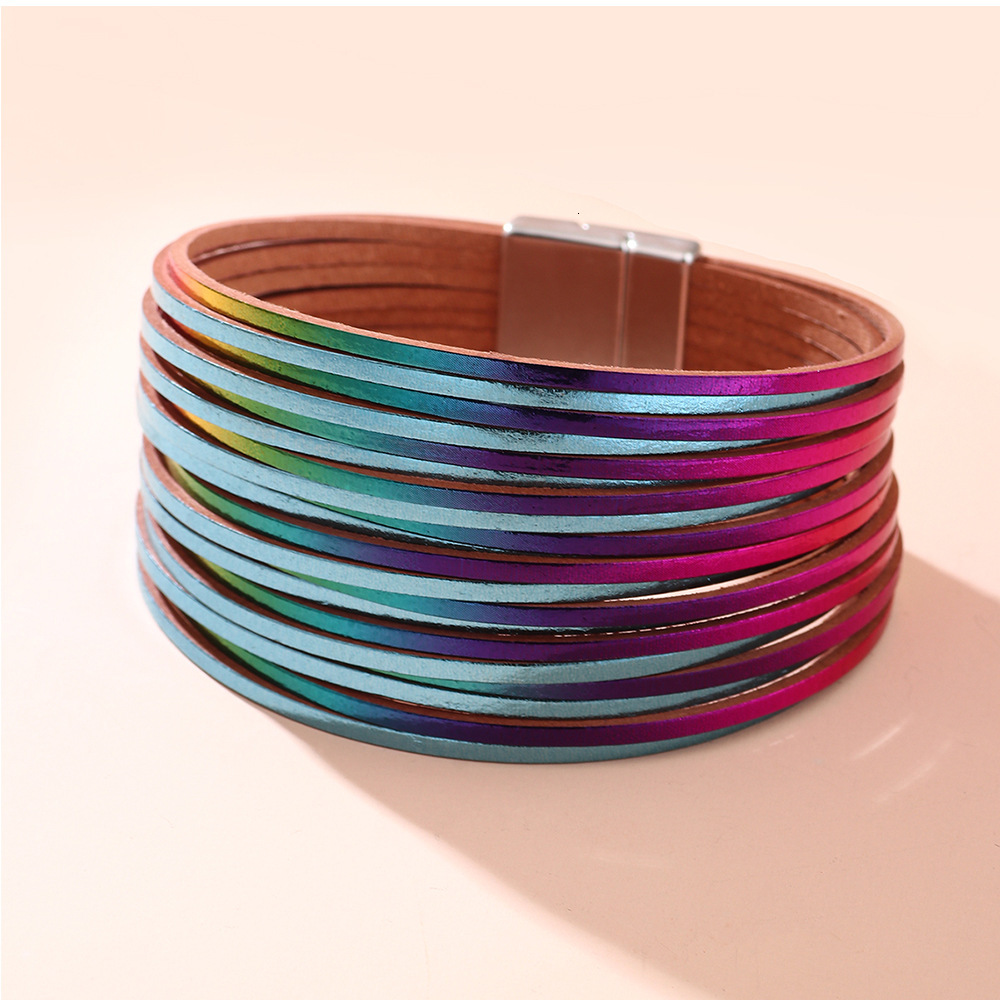 Fashion Student Best Friend Gift Bracelet Multiple Braided Leather Bracelets High-end Feel ddmymoon