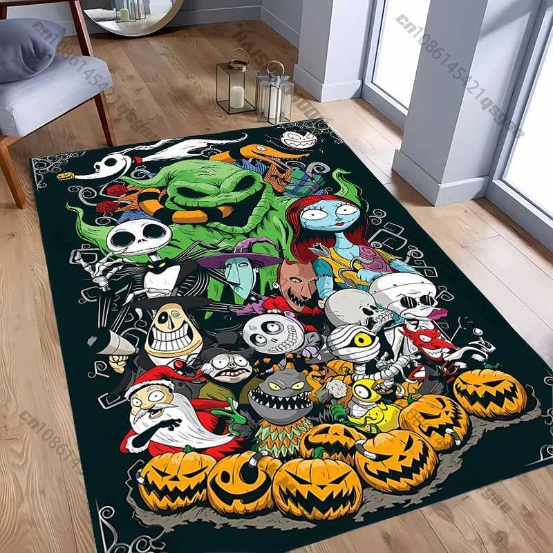 Jacks Nightmare Rug Doormat Home Runner Rug Carpet for Bedroom Indoor Outdoor Kids Play Mat Yoga Mat Halloween Christmas Gifts C250913