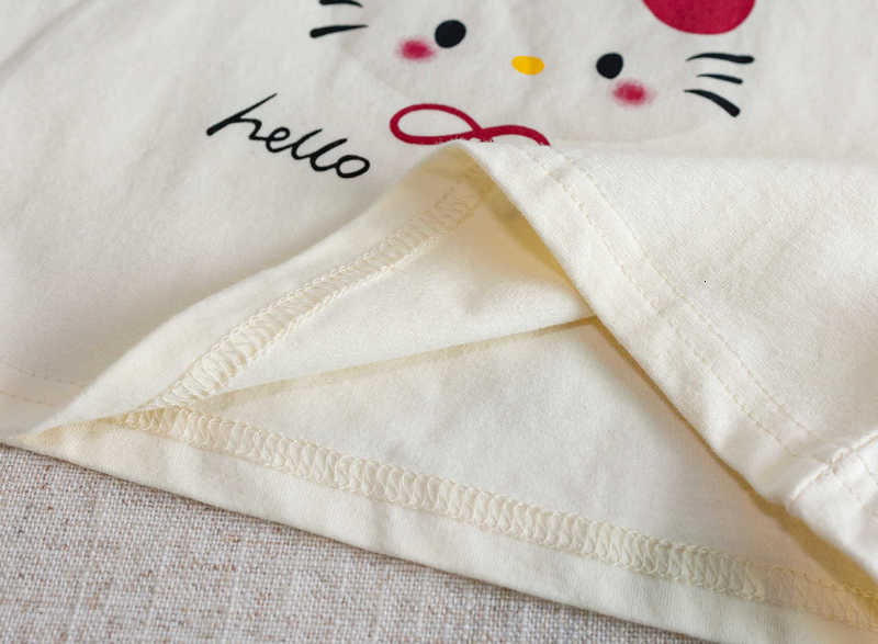 Girls' Short Sleeve T-Shirt Children's Summer Wear 2025 New Stylish Beautiful Super Cute Girl's Top Cartoon Base Shirt