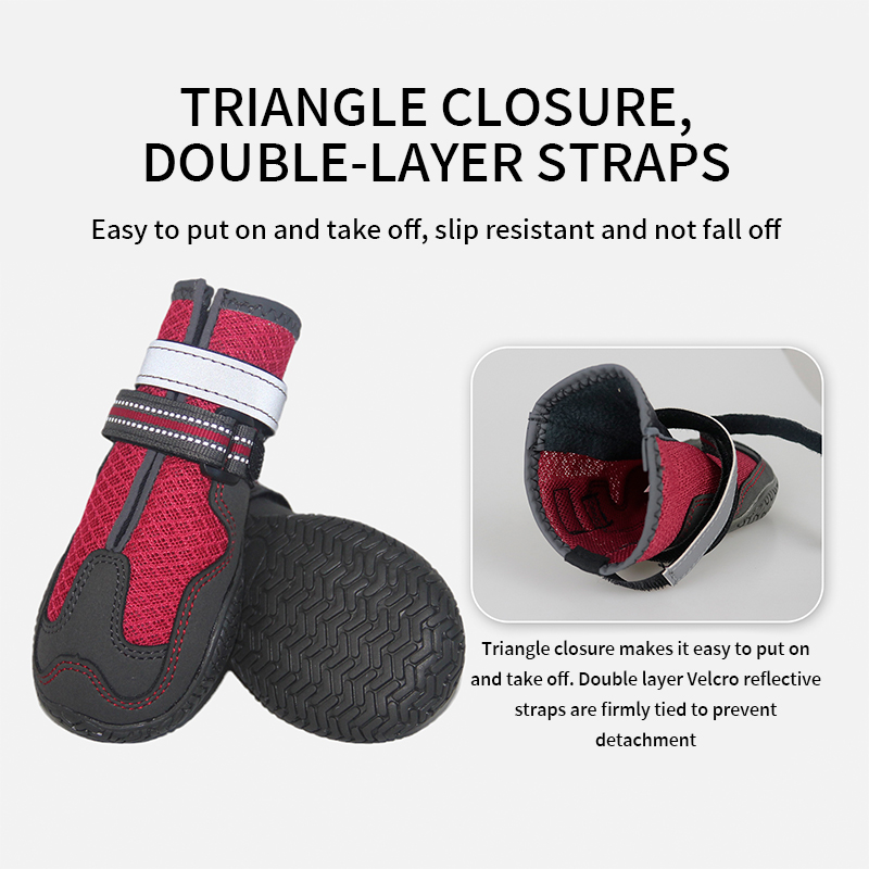 Dog Shoes Large Medium and Small Dog Teddy Pet Shoes border collie Splash proof Breathable Big Dog Anti drop Shoes