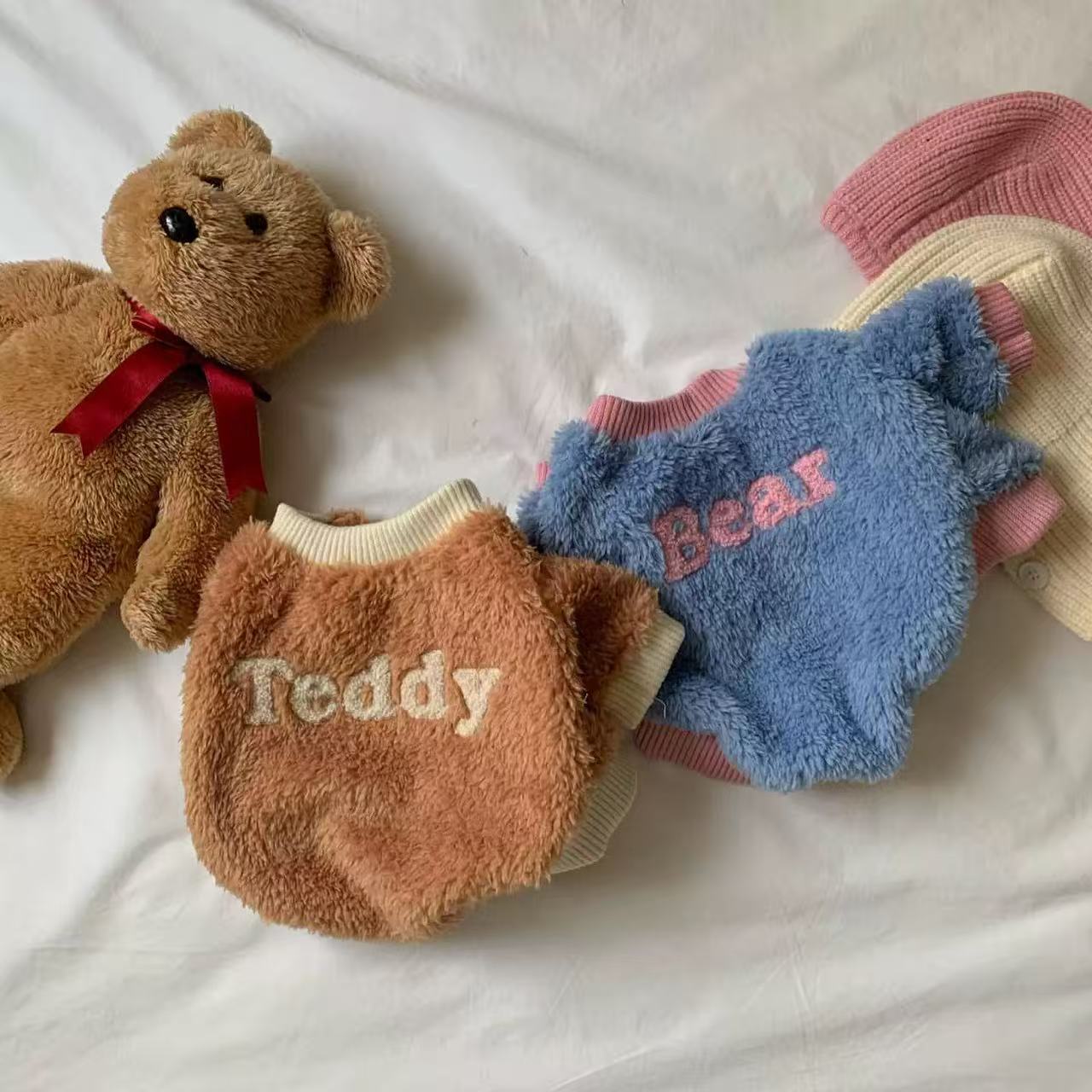 T1213 Thick Cotton Coat for Small Puppies - Suitable for Teddy Poodles, Yorkies & More
