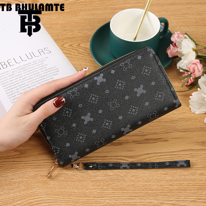 TB BHULAMTE Designer Bag Source Luxury Bag Factory 2025 New Women's Luxury Bag Wallet Long Multi-card Slot Coin Purse Money Clip Zipper Clutch Ph