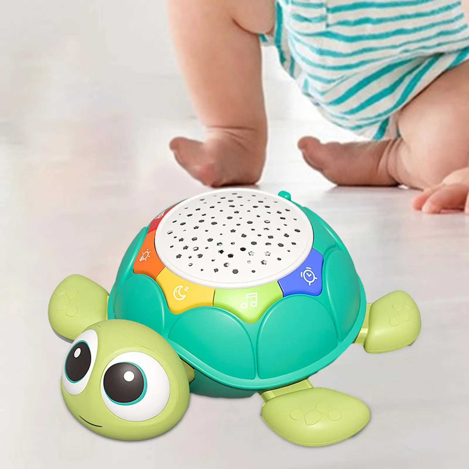 Turtle Musical Crawling Baby Toys Birthday Gift Starlight Turtle Infant Toys for Infant Toys 6 to 12 Months Girls Boys Baby C250913
