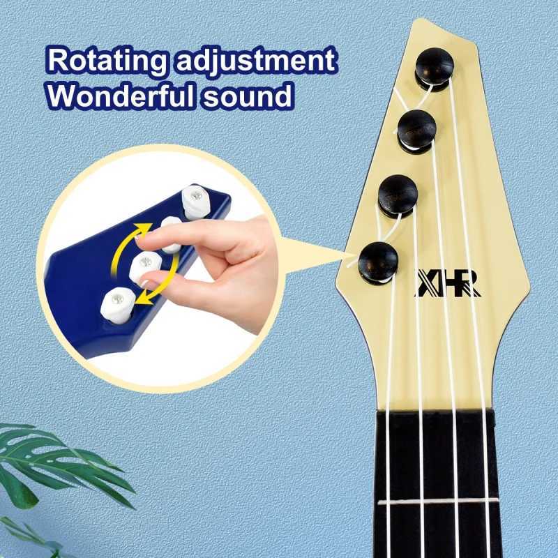 ChildrenS Mini Ukulele Guitar Toy Instrument 4 Strings ChildrenS Education Toy Music Learning Game For Boys And Girls C250913