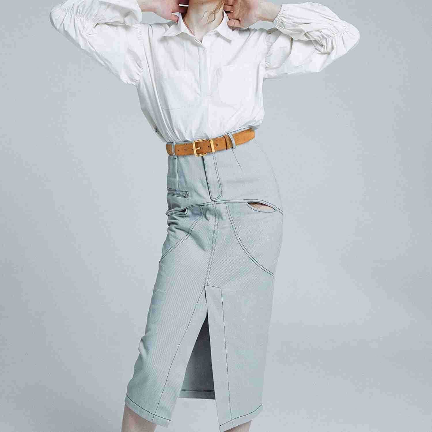 Wide Suede Belt Women Genuine Leather Ladies Waist Belt for Jeans Dress Casual Square Gold BuckleY260117