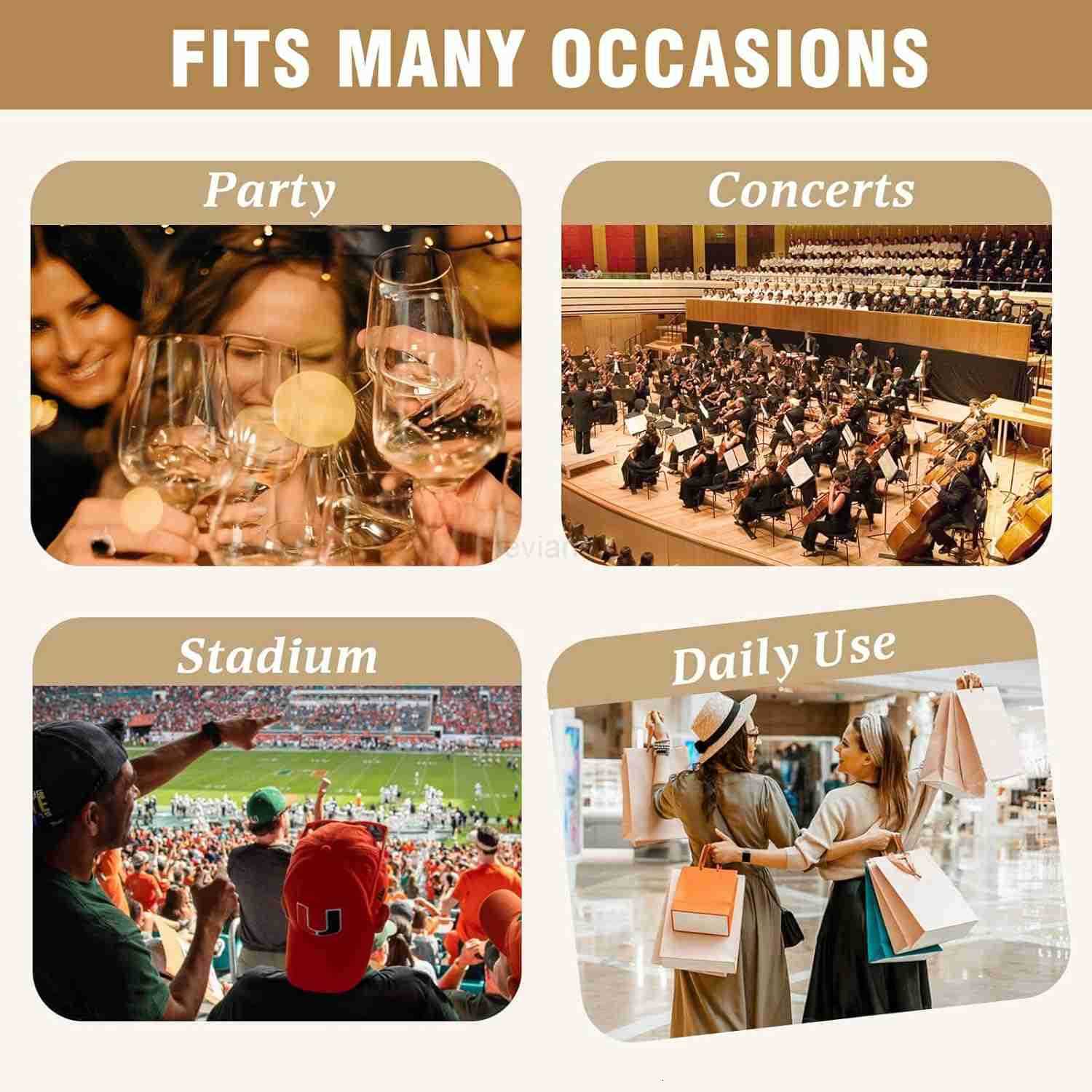 Clear Purse for Women Crossbody Bag Stadium Approved FAshion DcorW250913