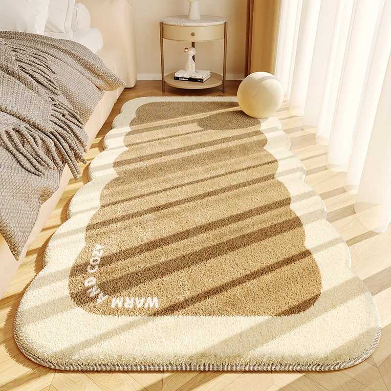 Girl imitates cashmere living room carpet alien princess bedroom bedside carpet dressing room bay window floor mat C250913
