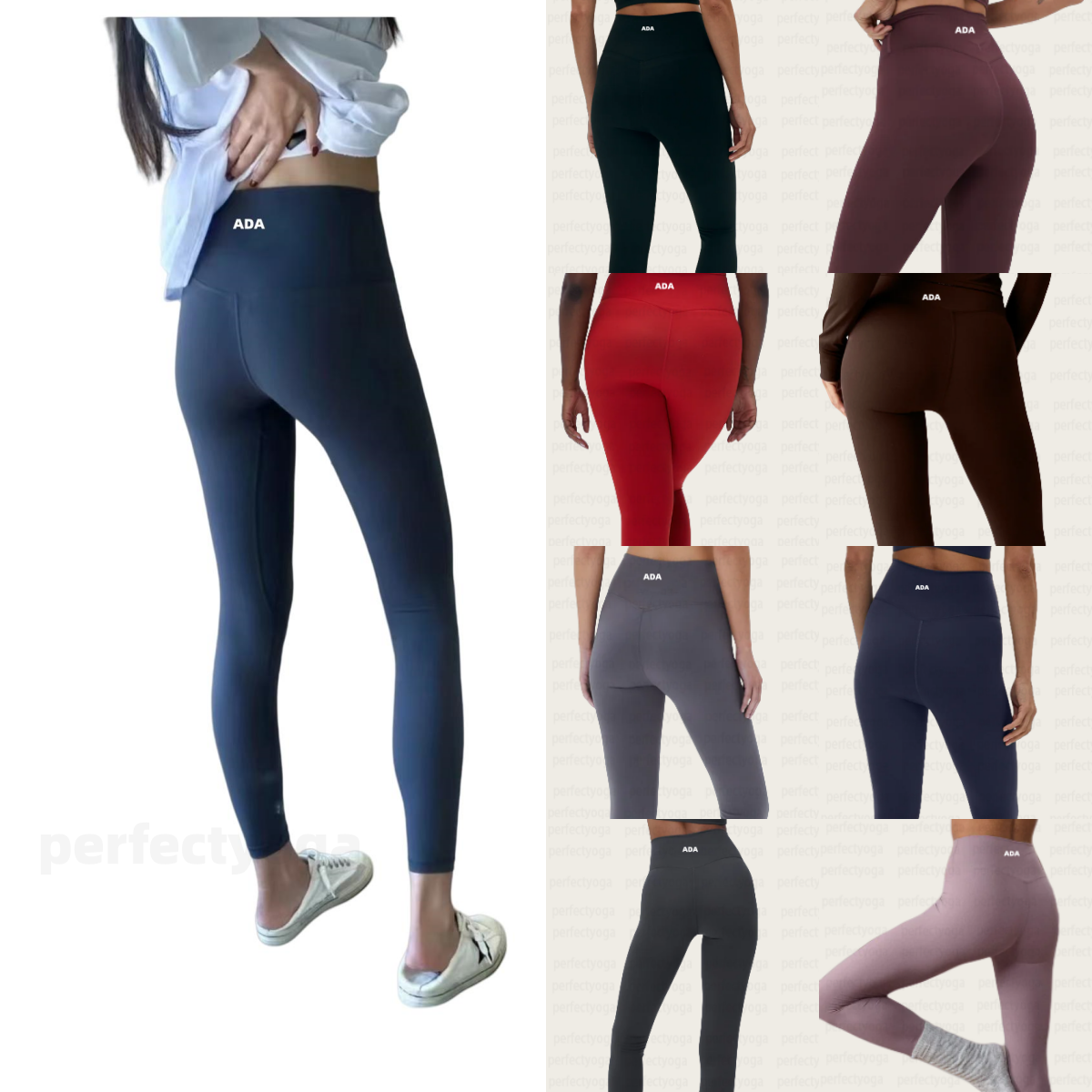 2026 10A Ada Yoga leggings Women pants Outfits Lady Sports Adanolaly hoodie yoga Fashion Ladies Exercise Fitness men Girls Running Ninth Pants Adanolaly leggings