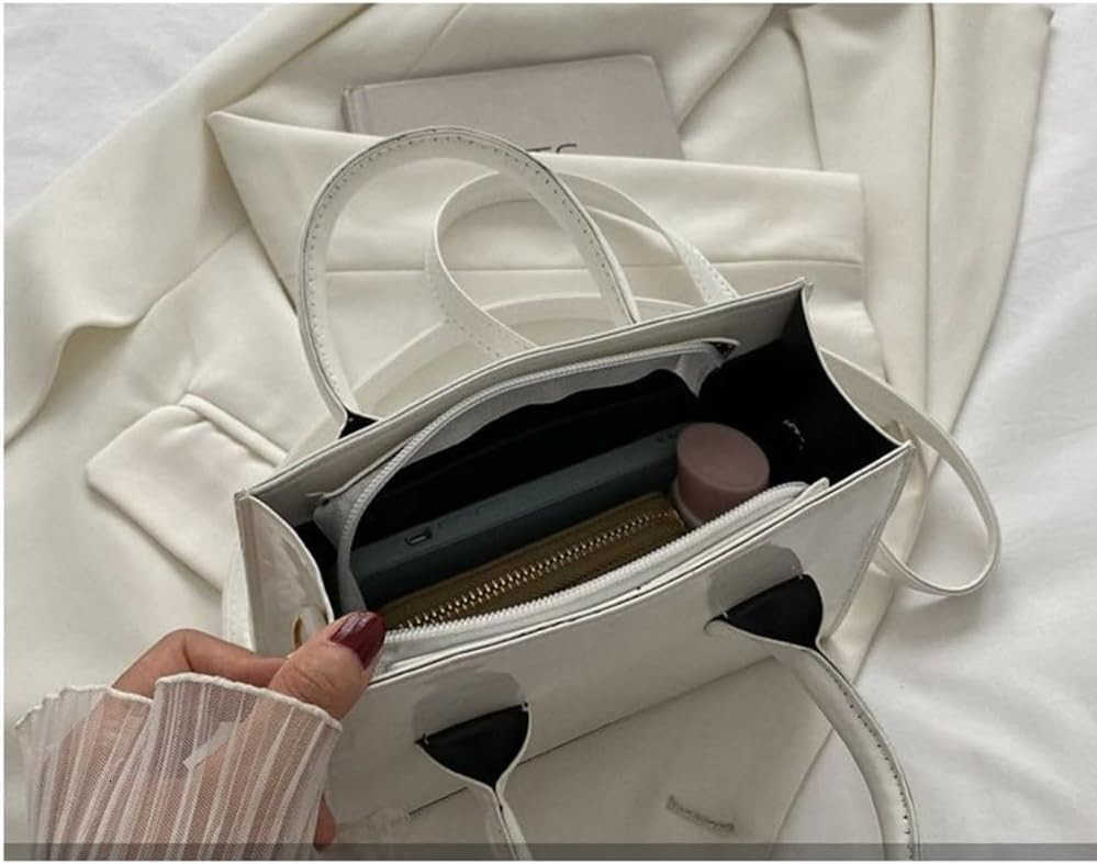 Leather Handbag Shinny Clutch Purse Mini Shoulder Bag Evening Purse for WomenW250913