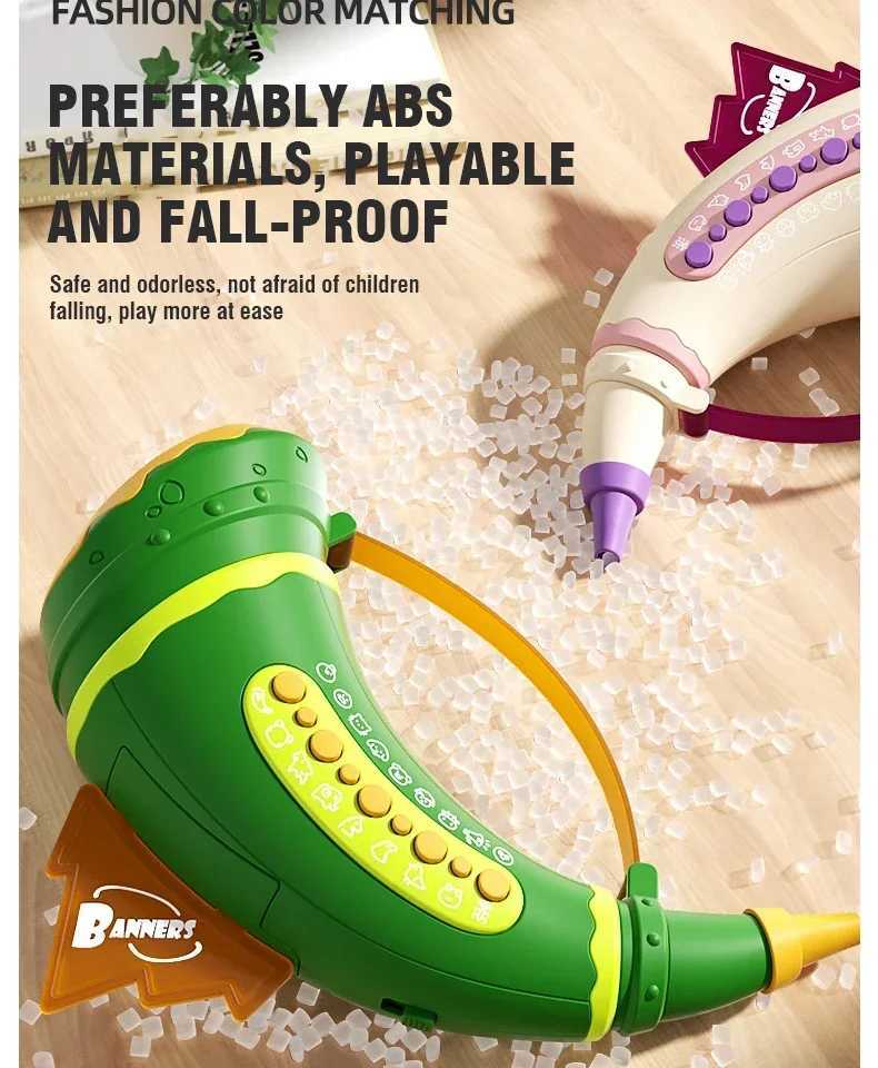 30 Sound Effects Electric Whistle Animal Assembly Simulation Calls Whistles Horn Toys Girl Children Music Instrument Toys Kids C250913