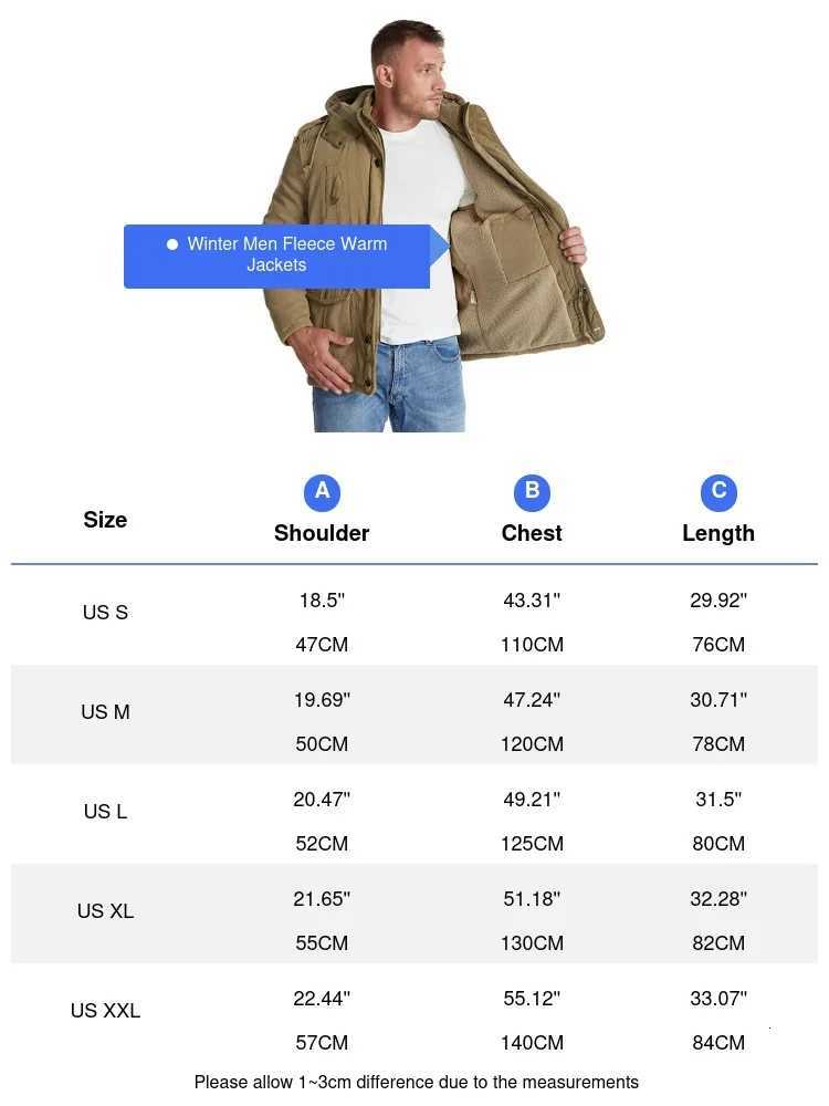 Winter Mens Fleece Warm Jackets Fashion Men Thick Thermal Tactical Hooded Coats Men Outdoor Multi-pocket Windbreaker Jacket Z250913