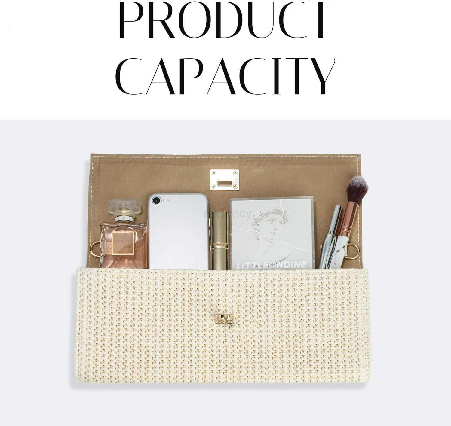 Top handle Straw Clutch Purses for WomenWoven Evening Shoulder Handbag Formal Crossbody Purse Party BagW250913