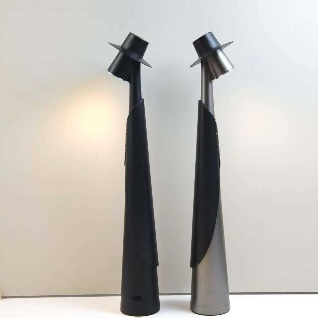 LED Table Lamp USB Rechargeable Atmosphere Lamp Bedroom Bedside Lamp Top Touch Dimming Study Lamp Light Night Portable Desk Lamp C251122