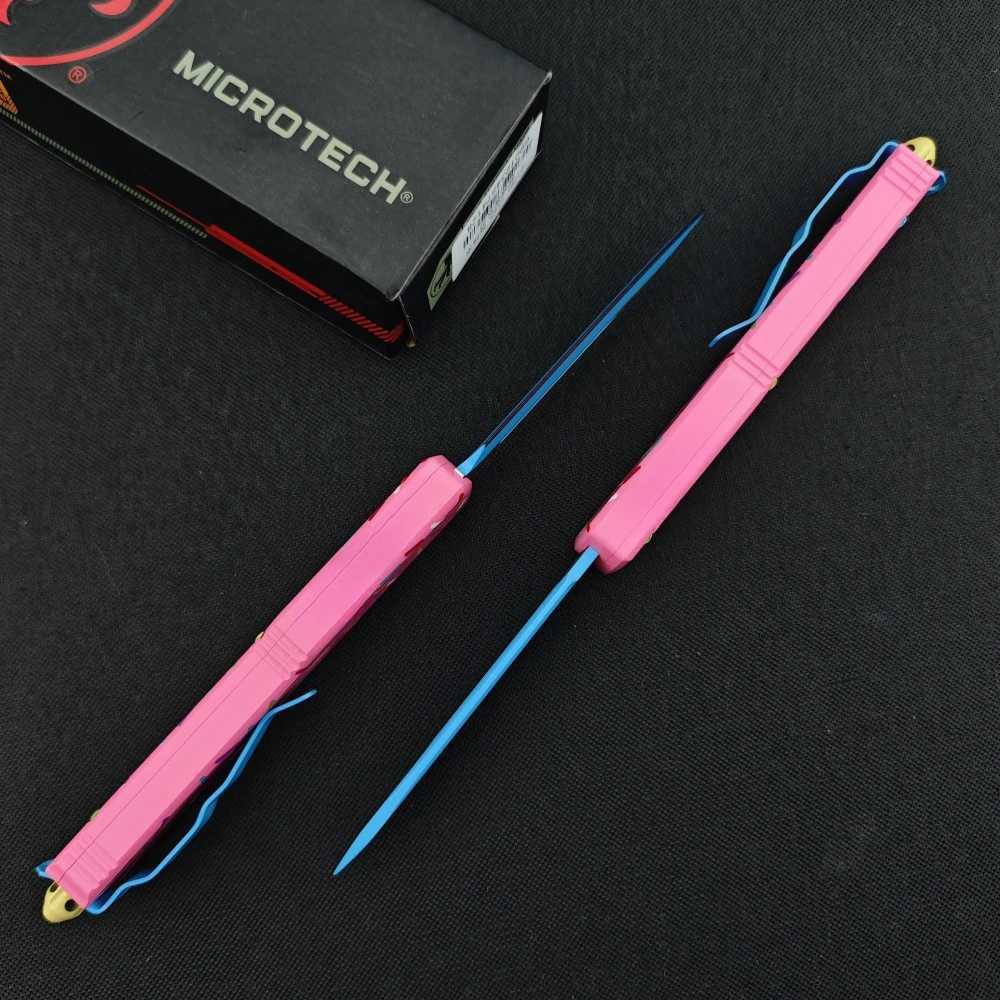 UT85 Donut EDC MultiTool Knife D2 Blade T6 Aluminum handle Outdoor Camping Hiking selfdefense portable tactical hunting knives S250913